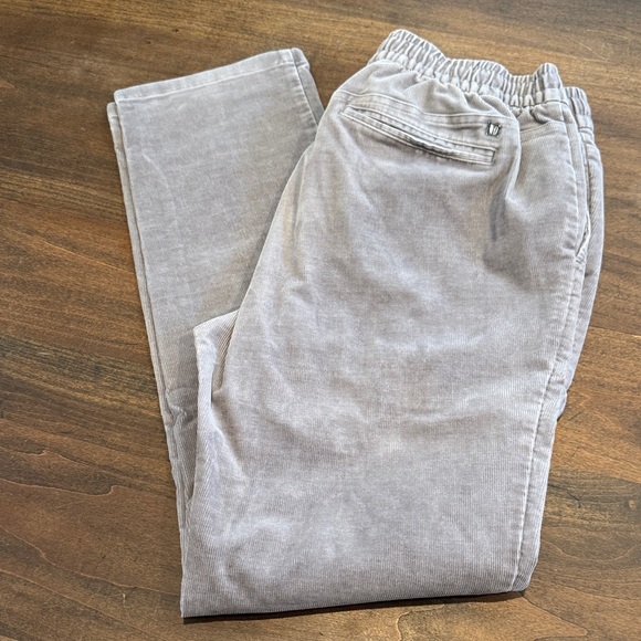 Linksoul Saturday Stretch Corduroy Pants Set in Gray and Blue, Large, 2 for 1 - Picture 2 of 7